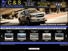 Tablet Screenshot of corpusauto.com